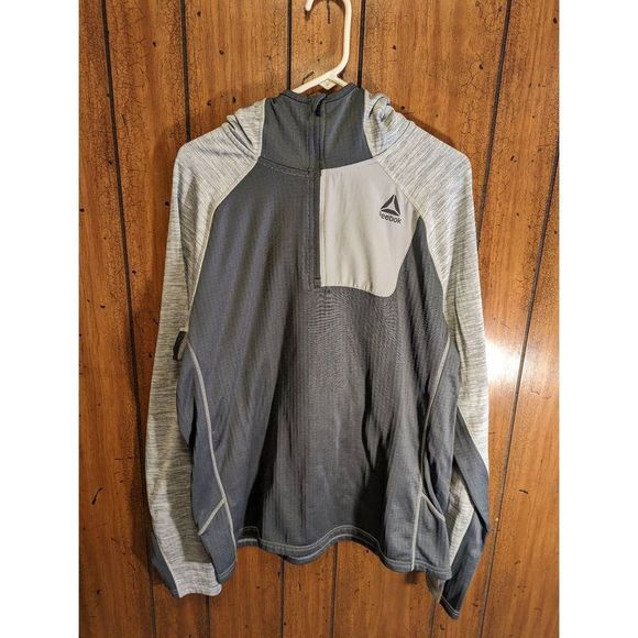 Reebok Quarter Zip Hoodie - Picture 1 of 5